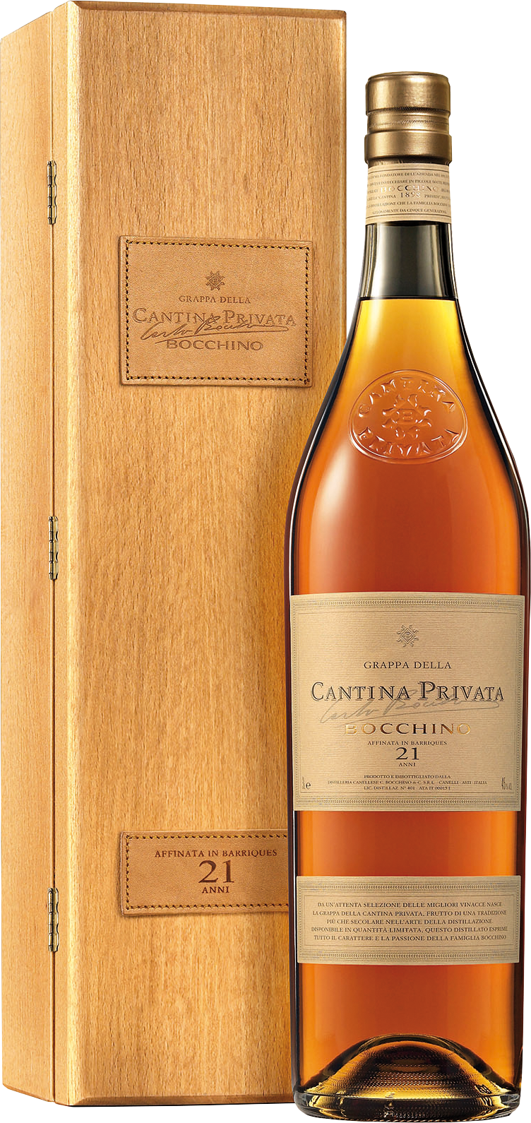 Grappa della Cantina Privata 21 Anni Doppelmagnum