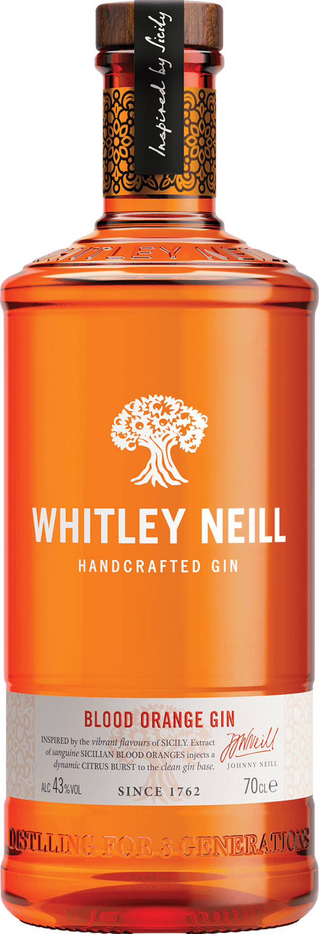 Whitley Neill Blood Orange Gin  Halewood