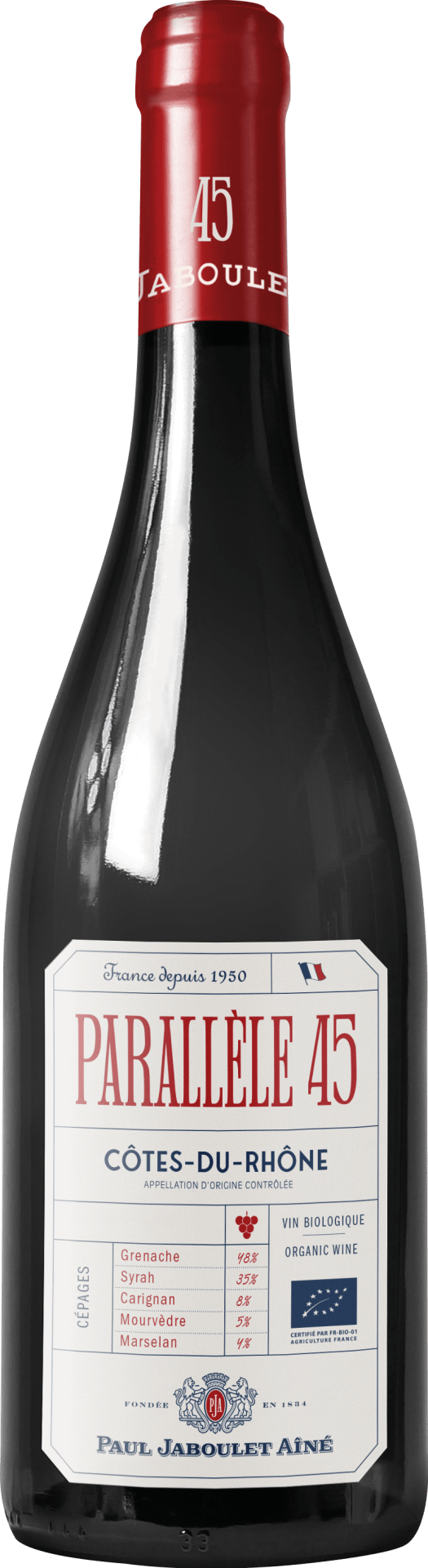 Jaboulet Parallele 45 Cotes du Rhone Rouge