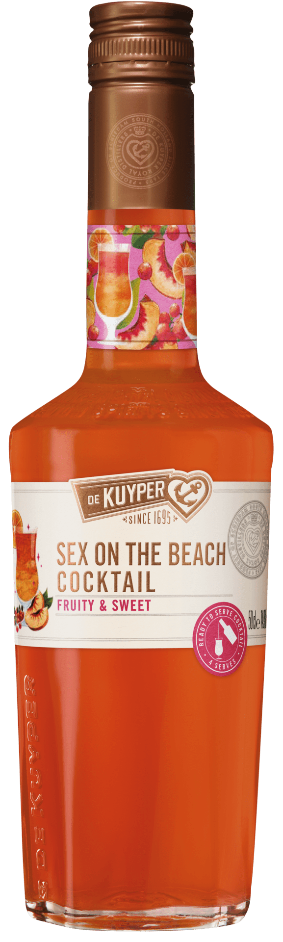 Sex on the Beach Cocktail - Ready to Serve
