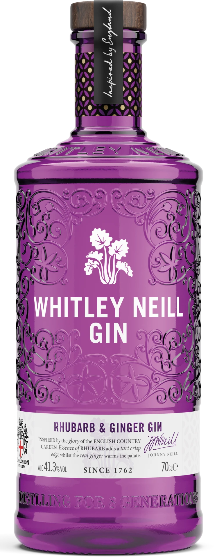 Whitley Neill Rhubarb & Ginger Gin Halewood