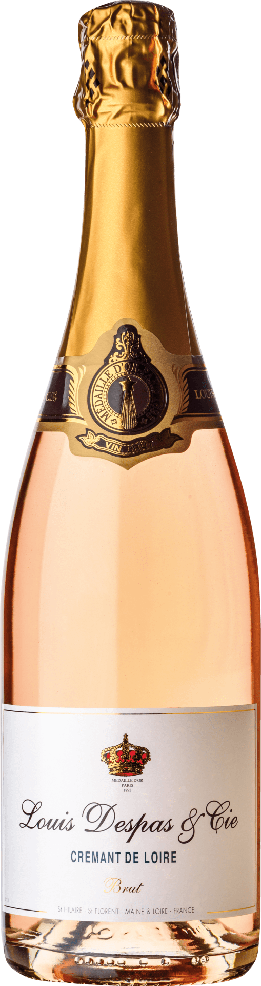 Louis Despas Crémant de Loire Brut Rosé - 0.75 l