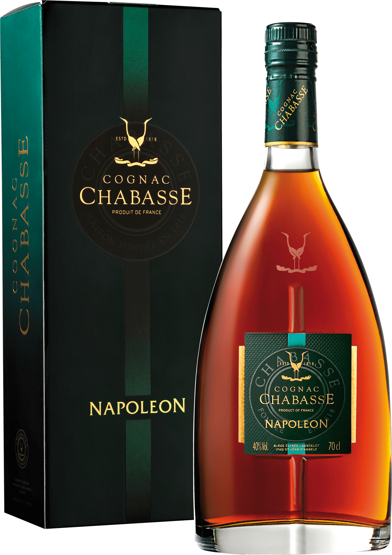 Cognac Chabasse Napoleon 12 Jahre in GP