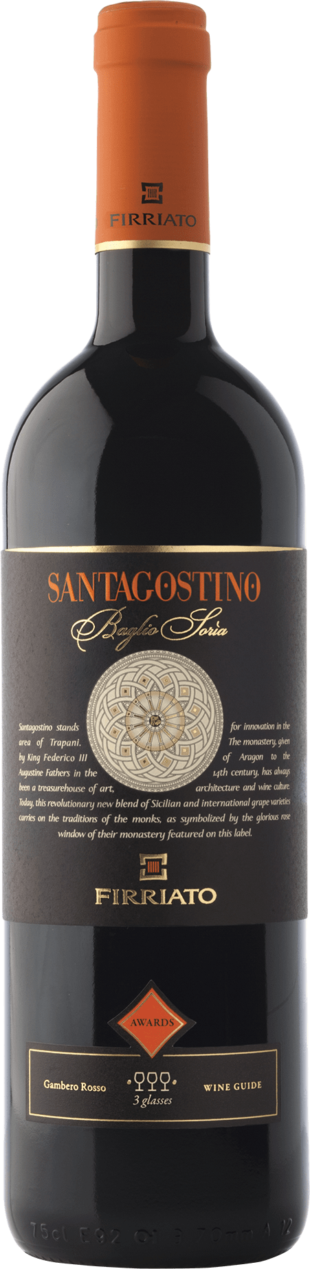 Santagostino Baglio Soria Rosso Terre Siciliane IGT