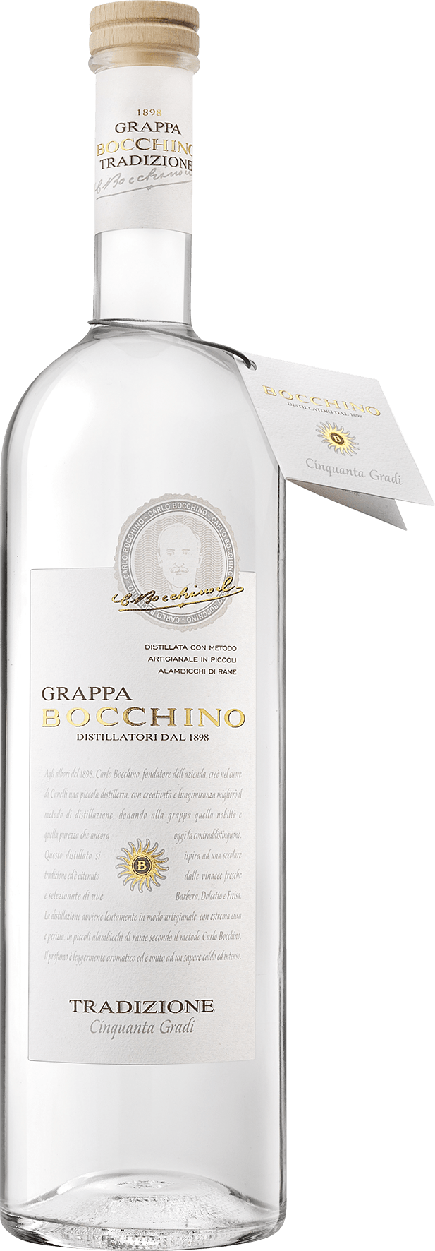 Grappa Tradizione Cinquanta Gradi Liter