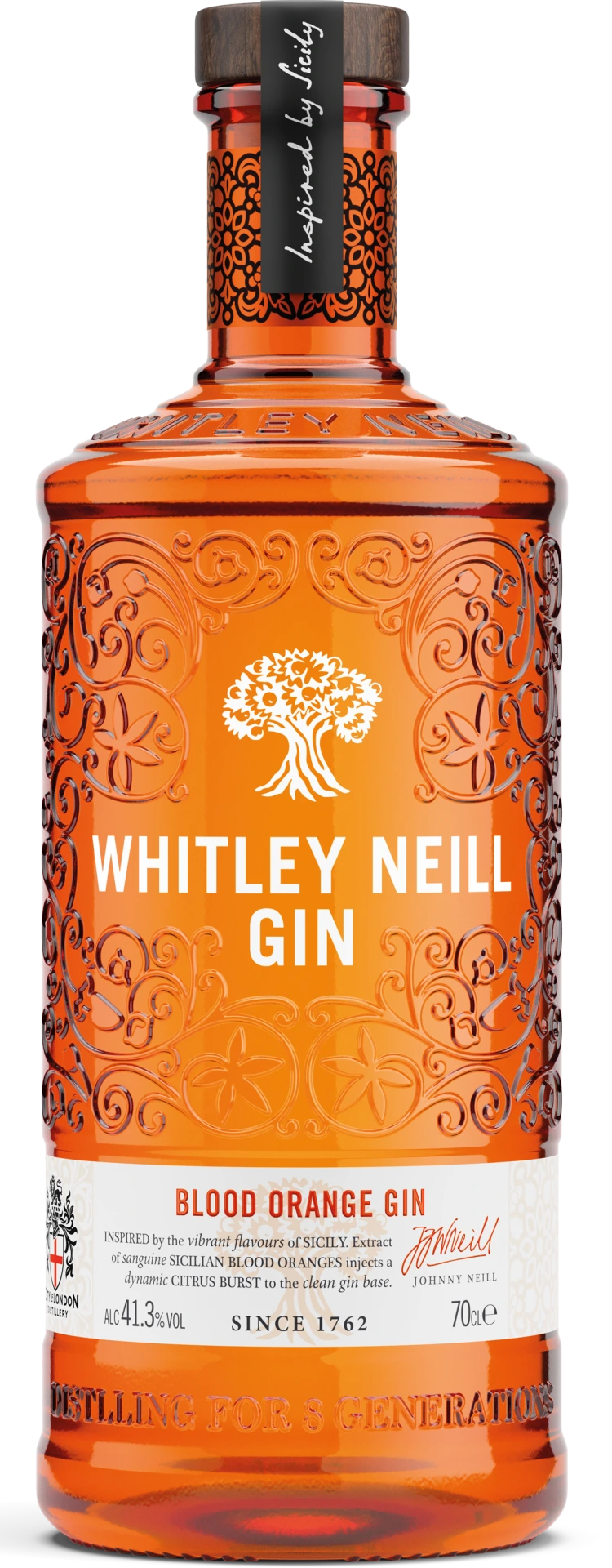 Whitley Neill Blood Orange Gin  Halewood