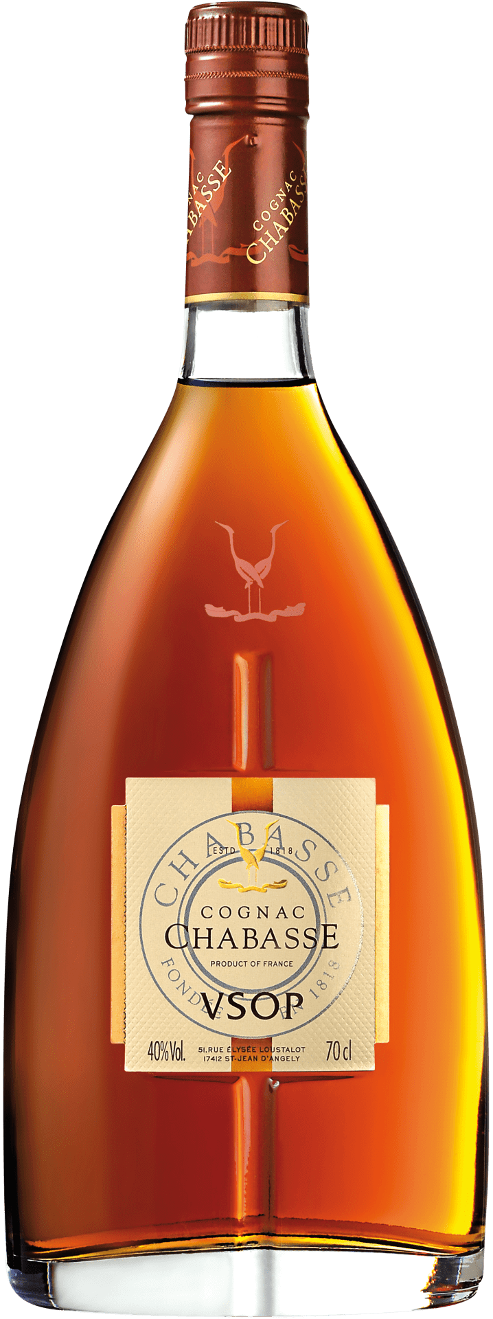 Cognac Chabasse Cognac Chabasse VSOP 4-5 Jahre in GP - 0.7 l