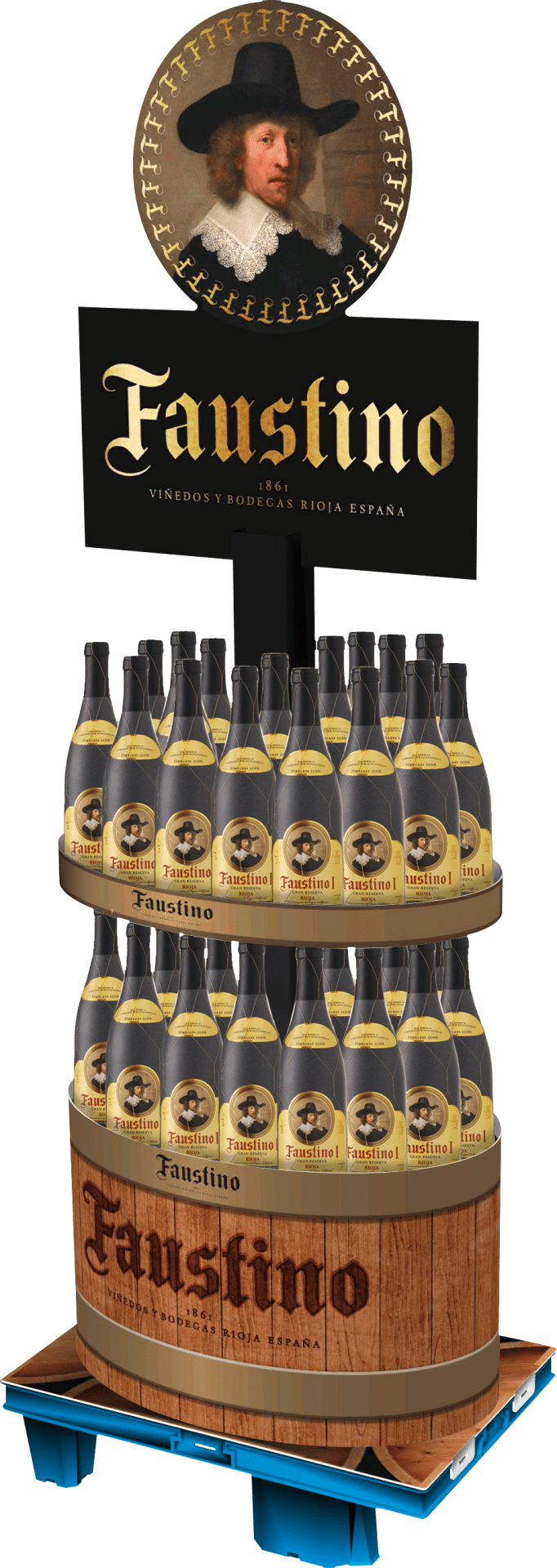 Faustino I Gran Reserva 42er Display