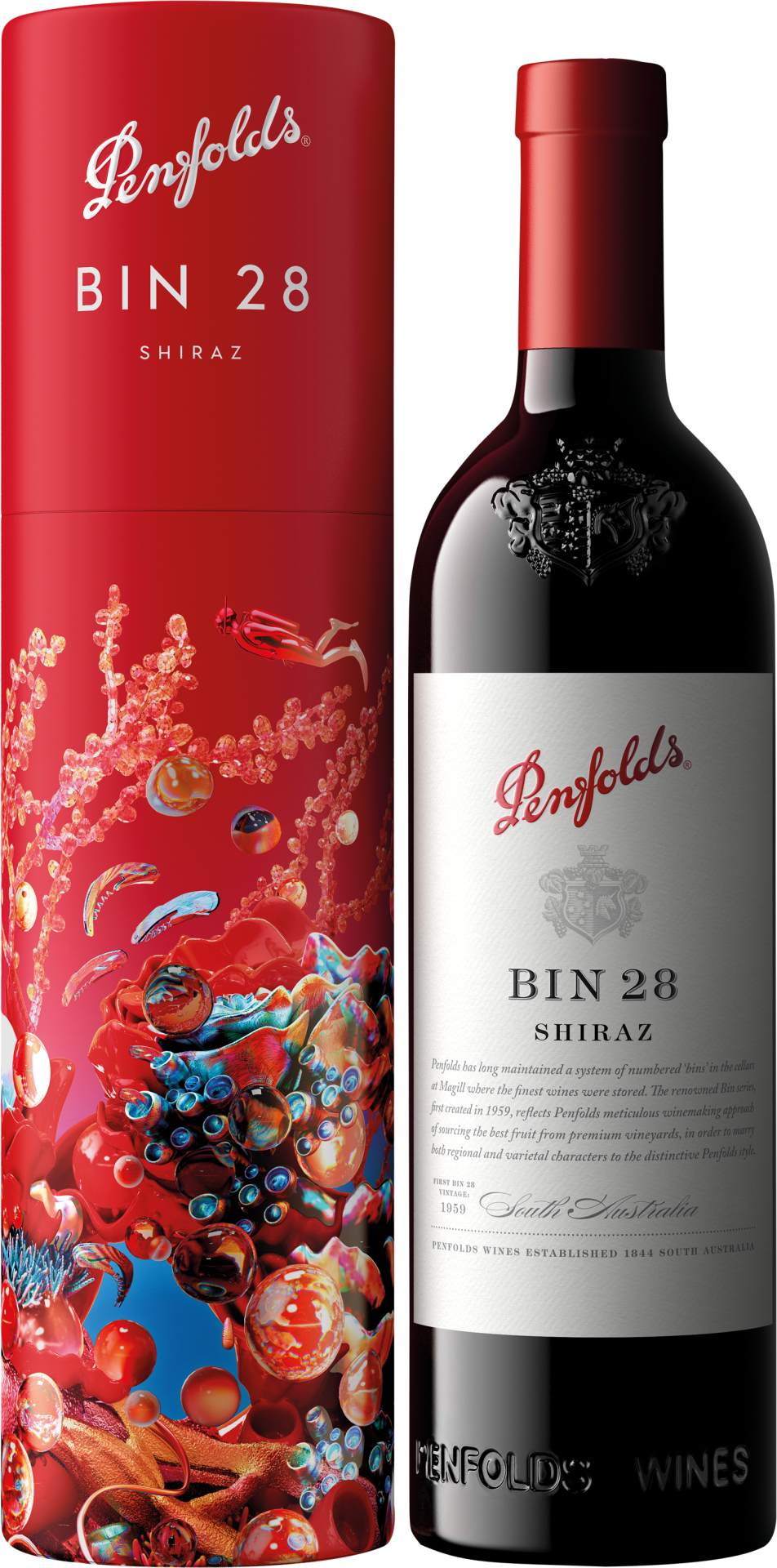 BIN 28 Kalimna Shiraz Deep Sea Edition